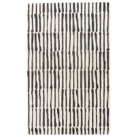 JAIPUR RUGS Etho by Nikki Chu Tufted Saville Design Rectangle Rug, Fog - 8 x 10 RUG135259